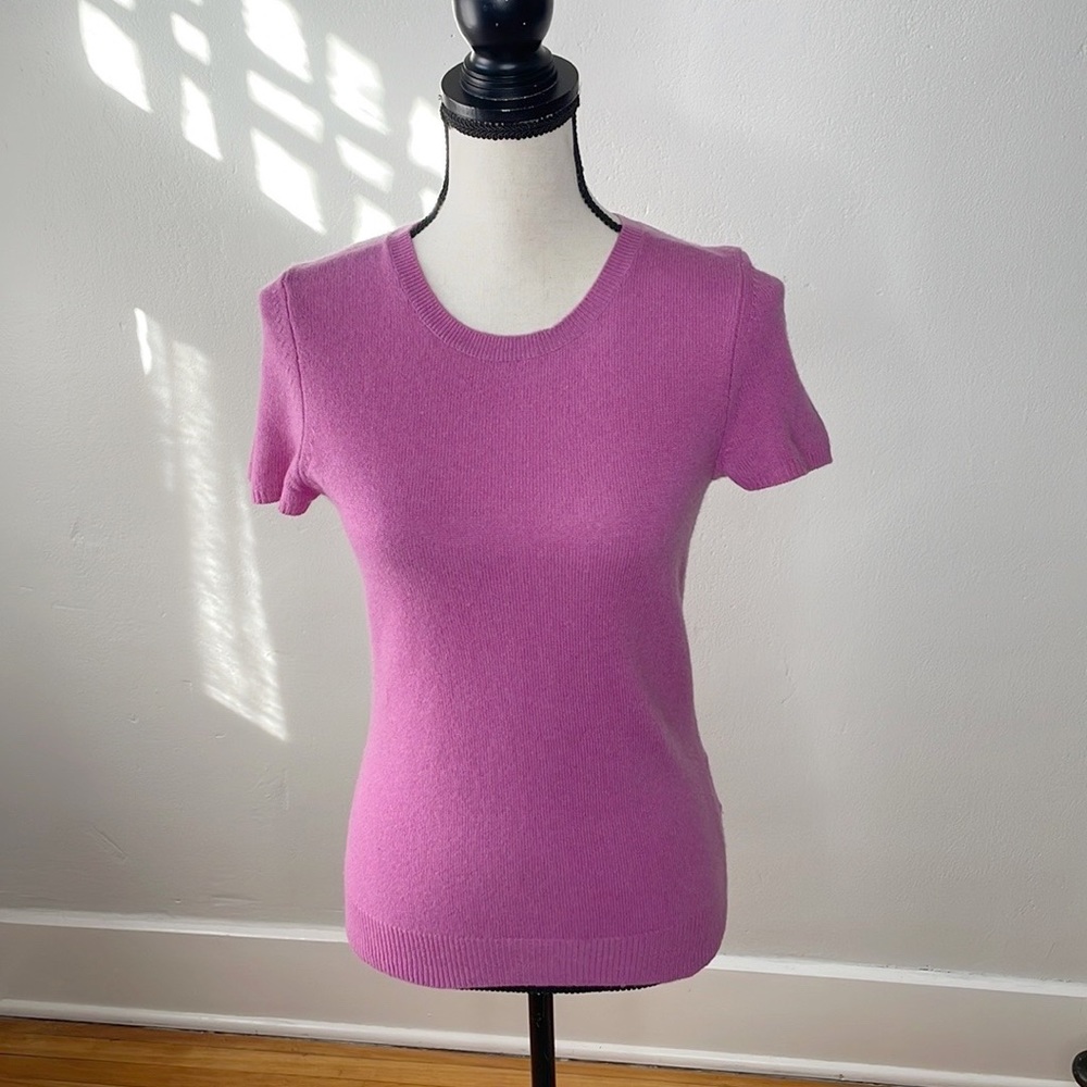 C by Bloomingdale’s Cashmere Top